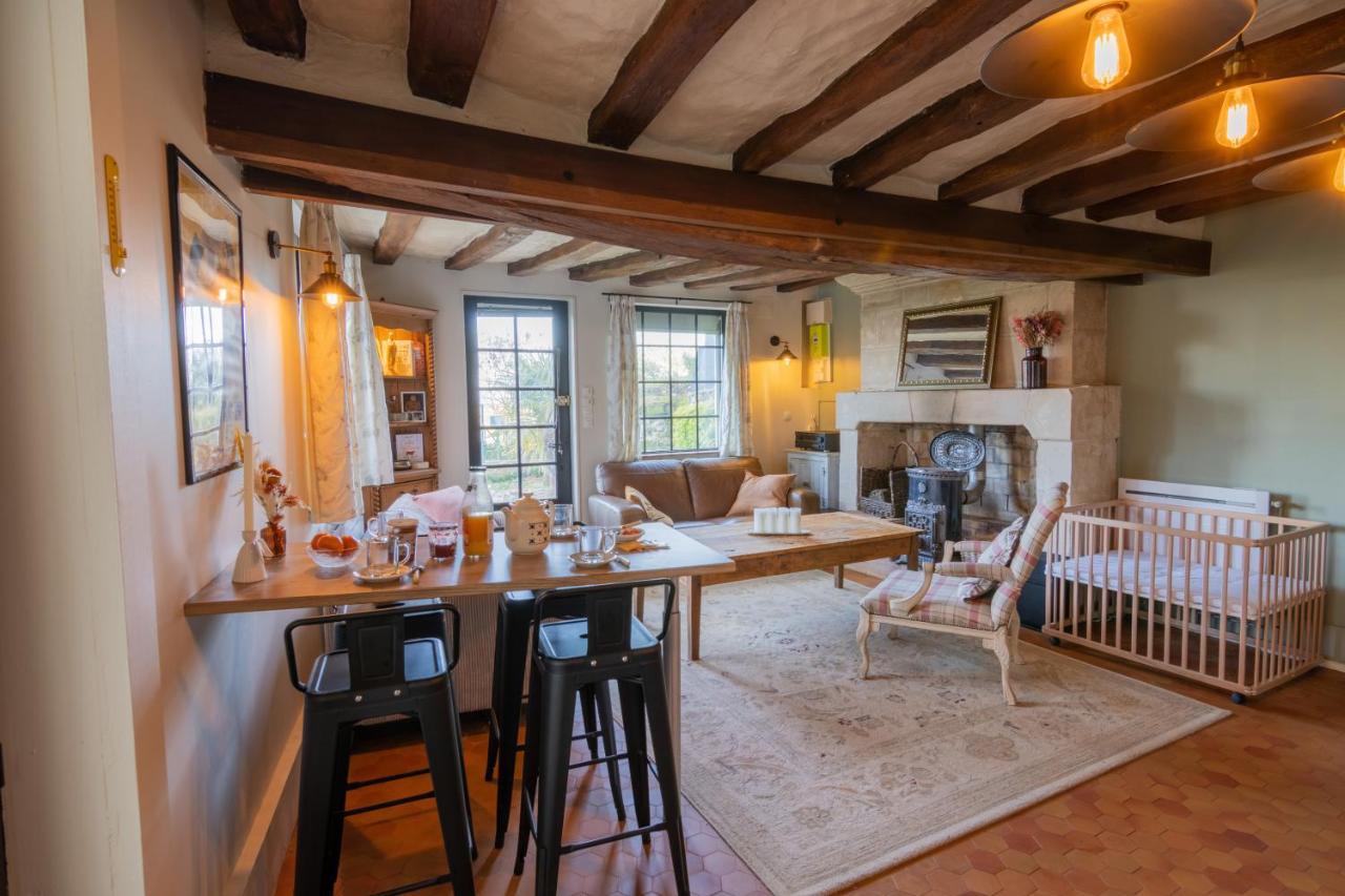 Maison Chaleureuse-Grand Jardin-Proche Saumur Parnay Dış mekan fotoğraf