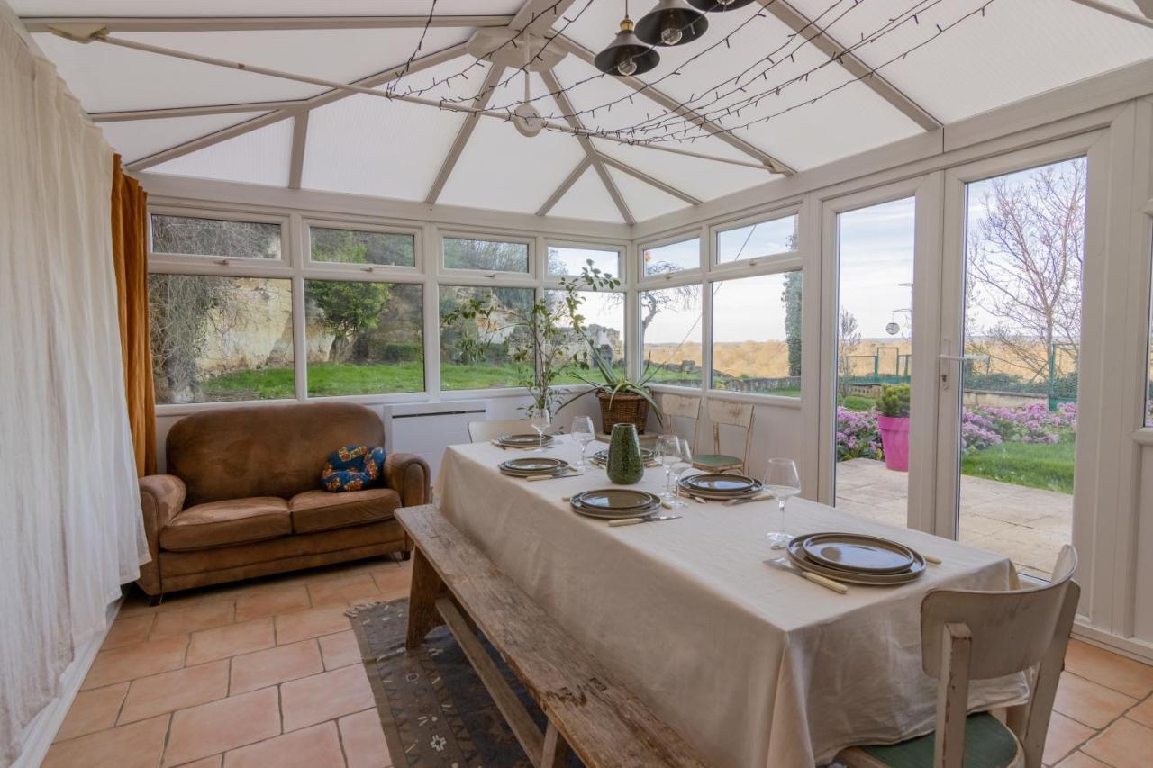 Maison Chaleureuse-Grand Jardin-Proche Saumur Parnay Dış mekan fotoğraf